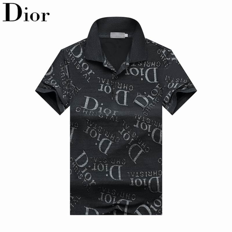 Wholesale Cheap D.ior Short Sleeve Lapel T shirts for Sale