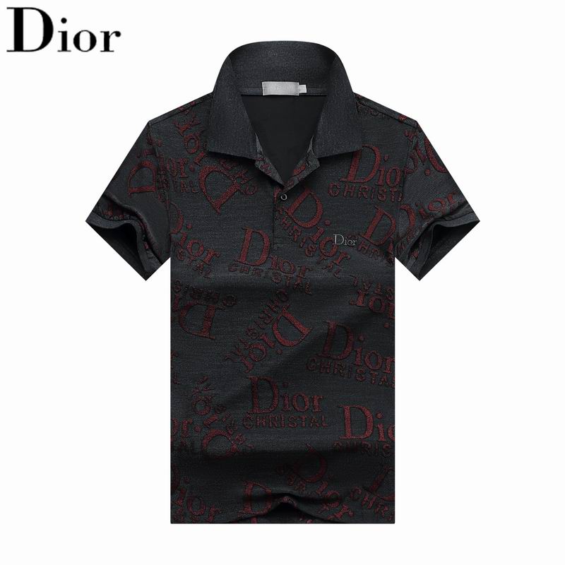 Wholesale Cheap D.ior Short Sleeve Lapel T shirts for Sale