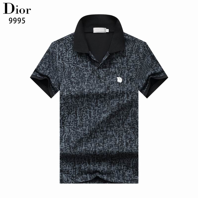 Wholesale Cheap D.ior Short Sleeve Lapel T shirts for Sale