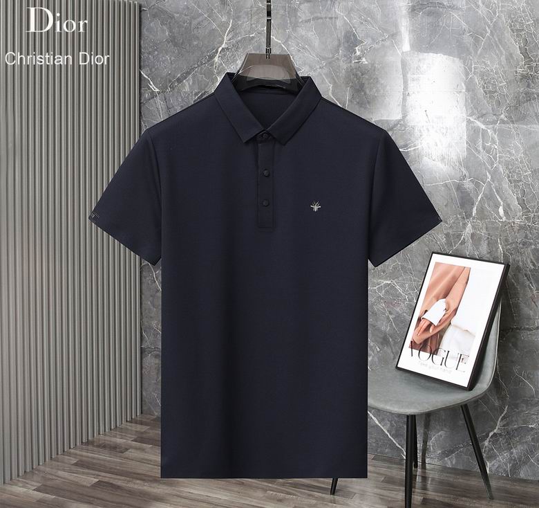 Wholesale Cheap D.ior Short Sleeve Lapel T shirts for Sale