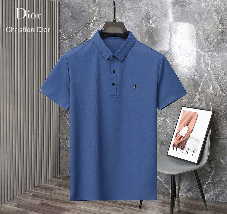 Wholesale Cheap D.ior Short Sleeve Lapel T shirts for Sale