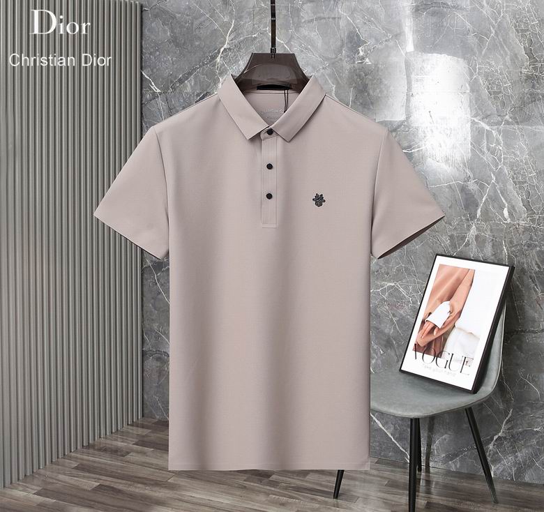 Wholesale Cheap D.ior Short Sleeve Lapel T shirts for Sale