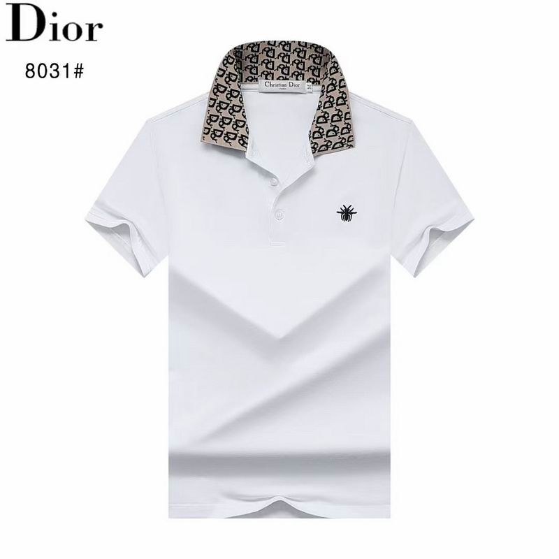 Wholesale Cheap D.ior  Short Sleeve Lapel T Shirts for Sale