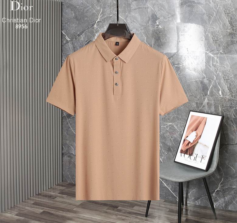 Wholesale Cheap D.ior Short Sleeve Lapel T shirts for Sale