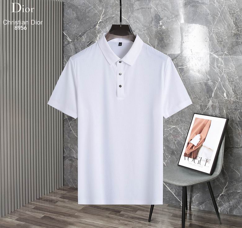 Wholesale Cheap D.ior Short Sleeve Lapel T shirts for Sale