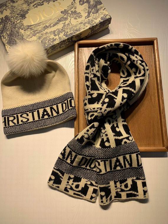 Wholesale Cheap D ior Scarf hats for Sale