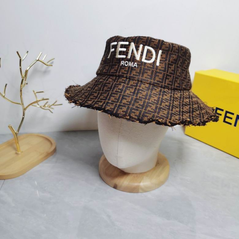 Wholesale Cheap Fendi Replica Designer Bucket Hat for Sale