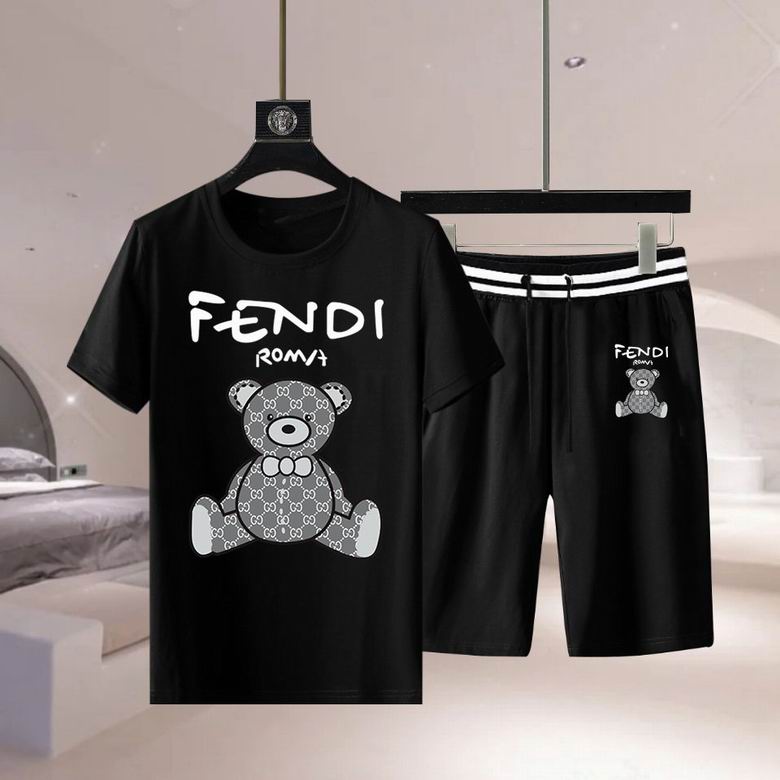 Wholesale Cheap F.endi Short Sleeve Replica Tracksuits for Sale