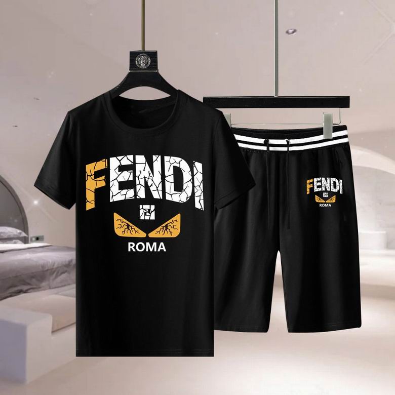 Wholesale Cheap F.endi Short Sleeve Replica Tracksuits for Sale