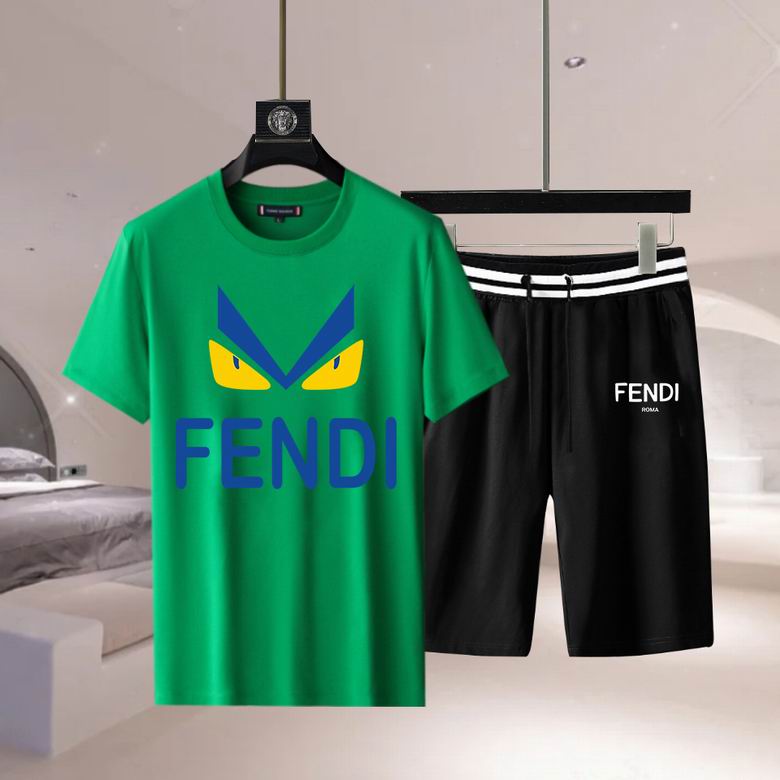 Wholesale Cheap F.endi Short Sleeve Replica Tracksuits for Sale