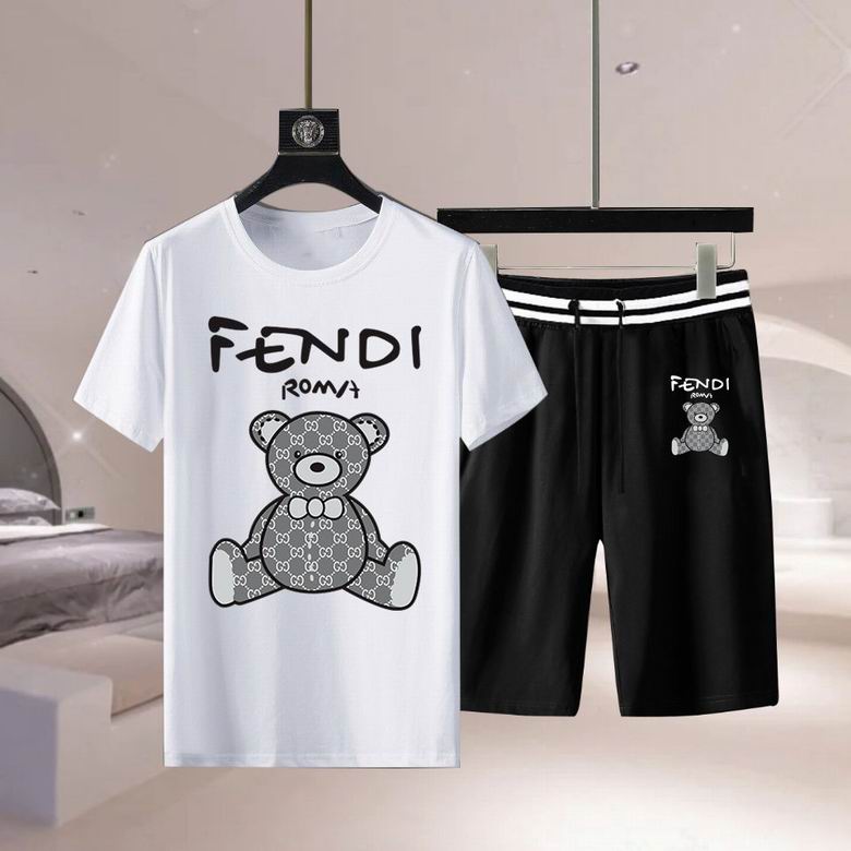 Wholesale Cheap F.endi Short Sleeve Replica Tracksuits for Sale