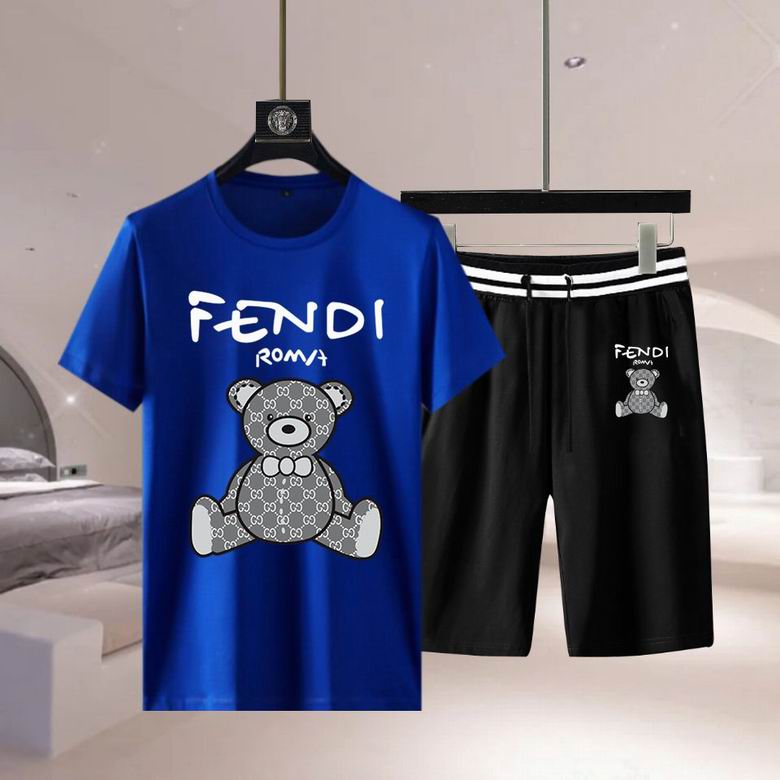 Wholesale Cheap F.endi Short Sleeve Replica Tracksuits for Sale