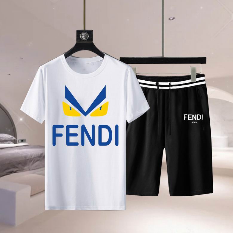 Wholesale Cheap F.endi Short Sleeve Replica Tracksuits for Sale