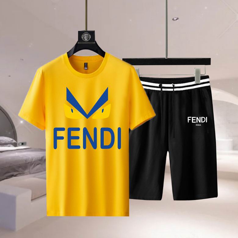 Wholesale Cheap F.endi Short Sleeve Replica Tracksuits for Sale