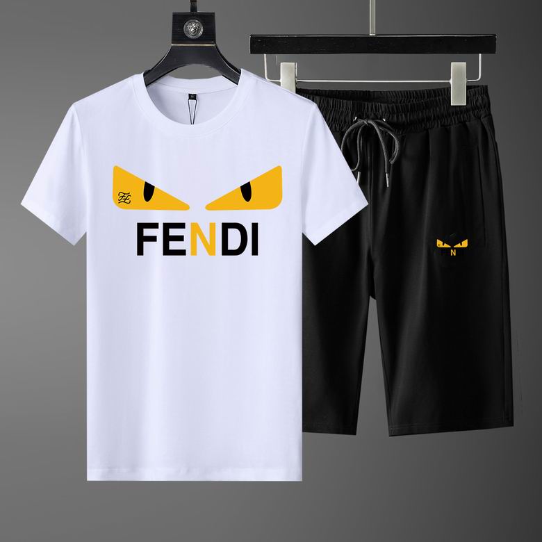 Wholesale Cheap F.endi Short Sleeve Replica Tracksuits for Sale