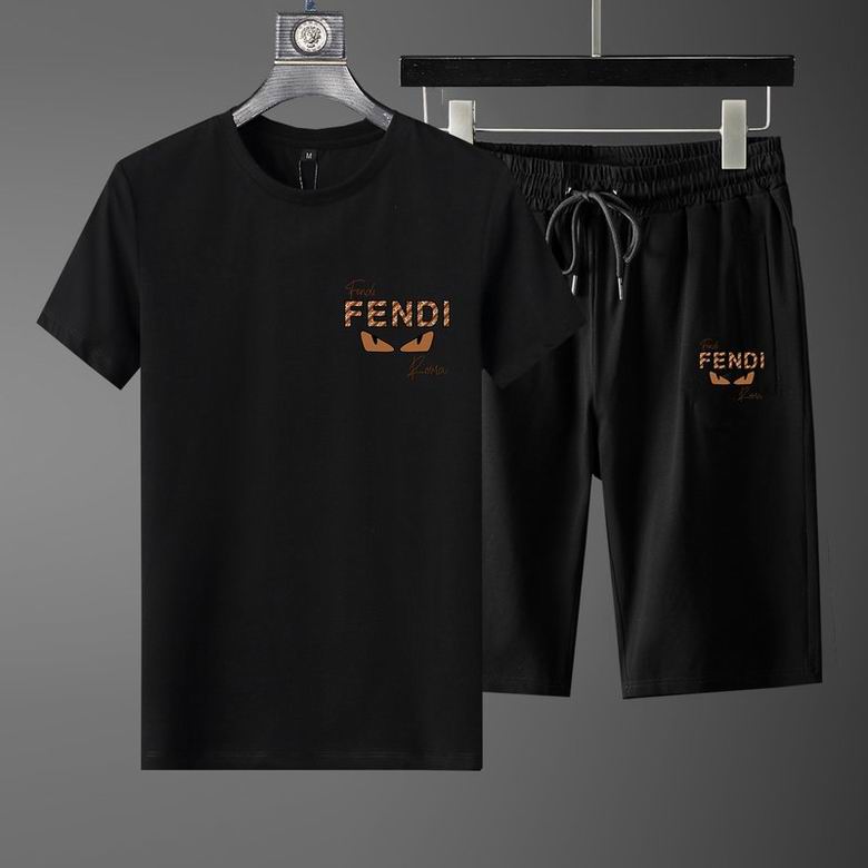 Wholesale Cheap F.endi Short Sleeve Replica Tracksuits for Sale