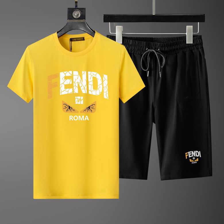 Wholesale Cheap F.endi Short Sleeve Replica Tracksuits for Sale