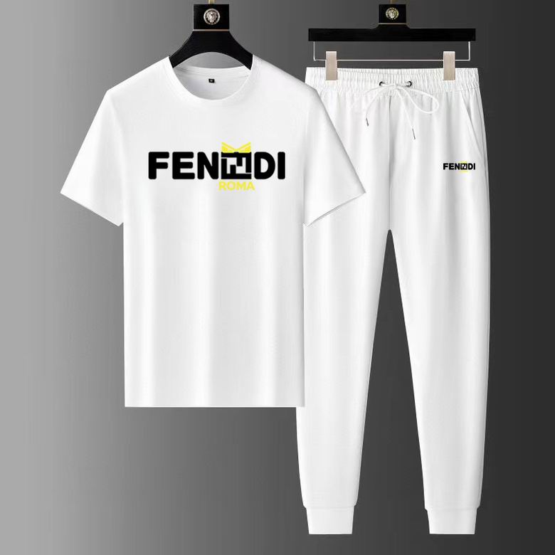 Wholesale Cheap F.endi Short Sleeve Replica Tracksuits for Sale