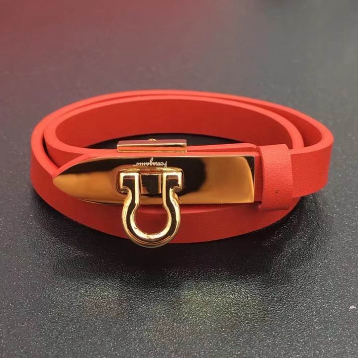 Salvatore Ferragamo Leather Bracelets for sale