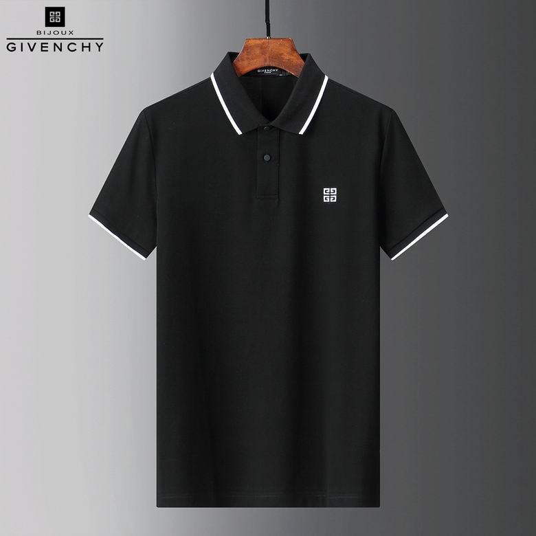 Wholesale Cheap G ivenchy Replica Short Sleeve Lapel T shirts for Sale