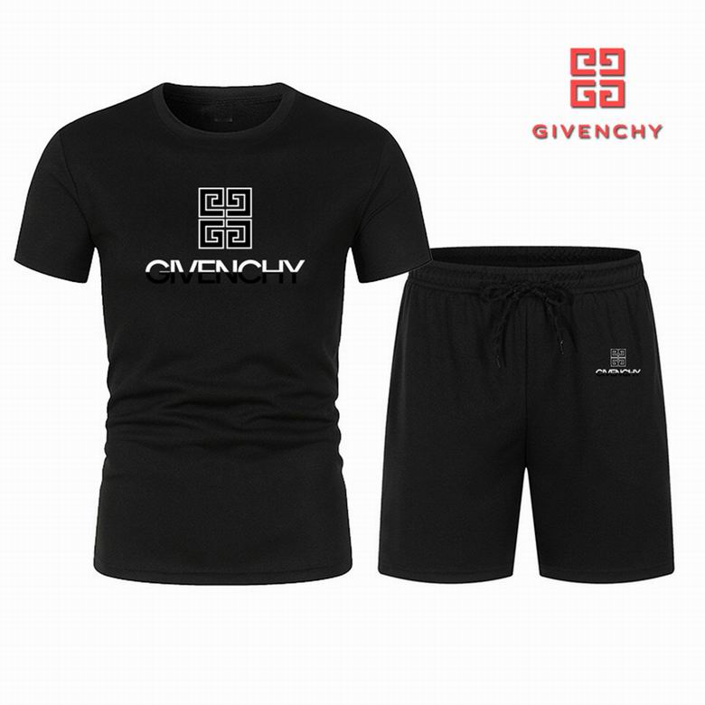 Wholesale Cheap G.ivenchy Short Sleeve Tracksuits for Sale