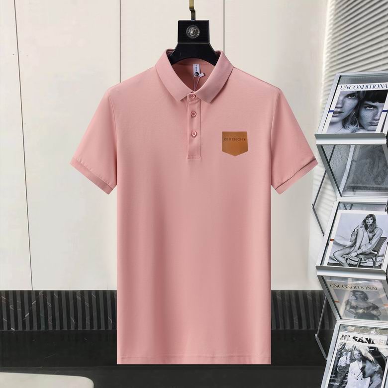 Wholesale Cheap G.ivenchy Short Sleeve Lapel Replica T Shirts for Sale