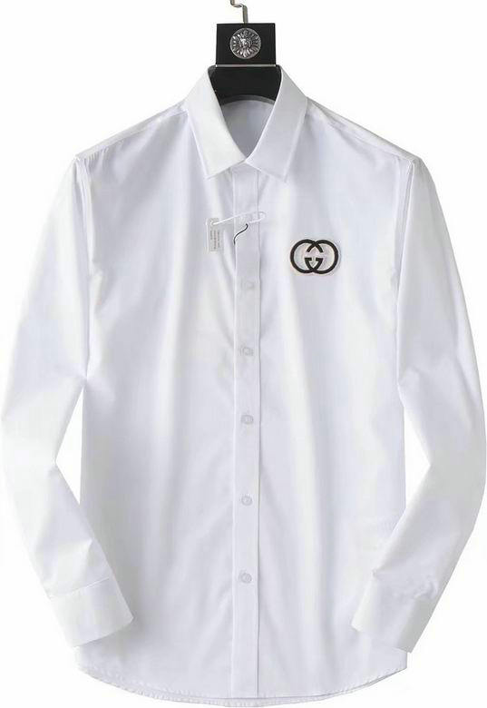 Wholesale Cheap G.ucci Long Sleeve Mens Shirts for Sale