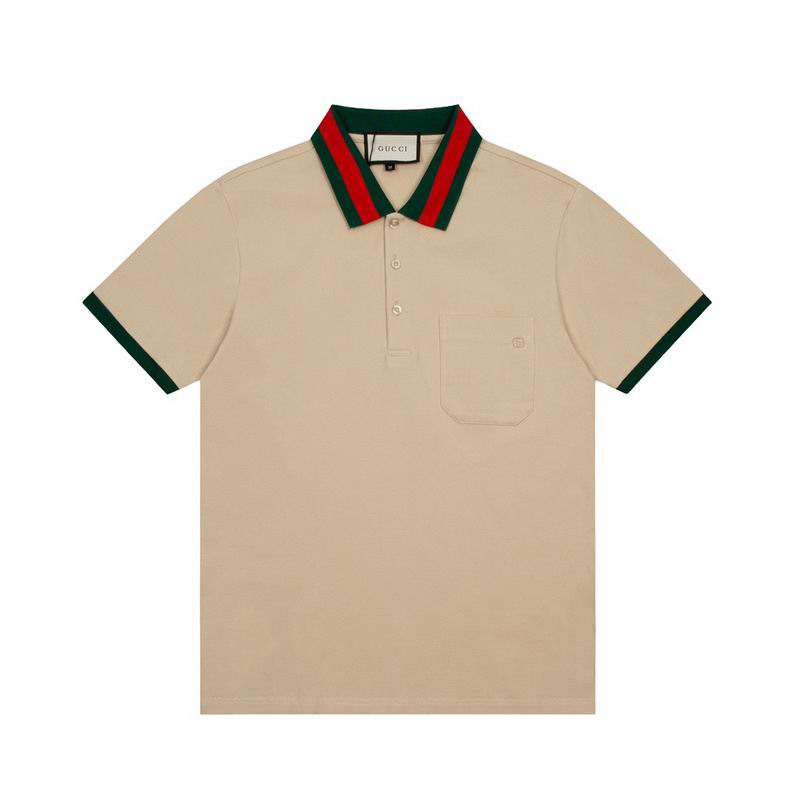 Wholesale Cheap G.ucci  Short Sleeve Lapel T Shirts for Sale