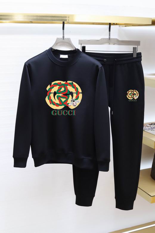 Wholesale Cheap G.ucci Long Sleeve mens Tracksuits for Sale