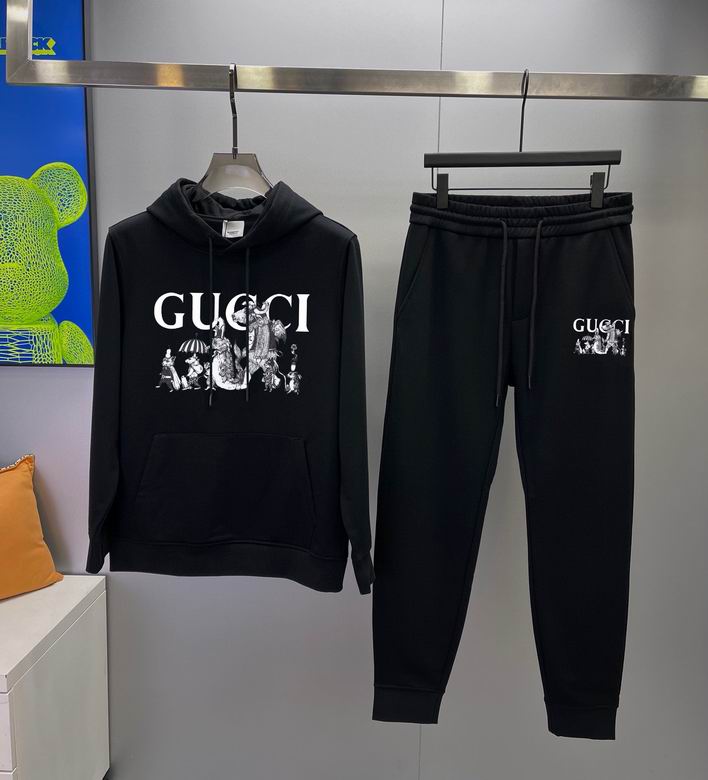 Wholesale Cheap G.ucci Long Sleeve mens Tracksuits for Sale