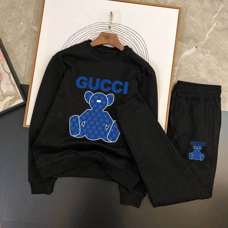 Wholesale Cheap G.ucci Long Sleeve mens Tracksuits for Sale