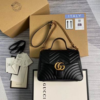 Wholesale Cheap Aaa quality G.ucci Women's Marmont Leather Replica Bags for Sale