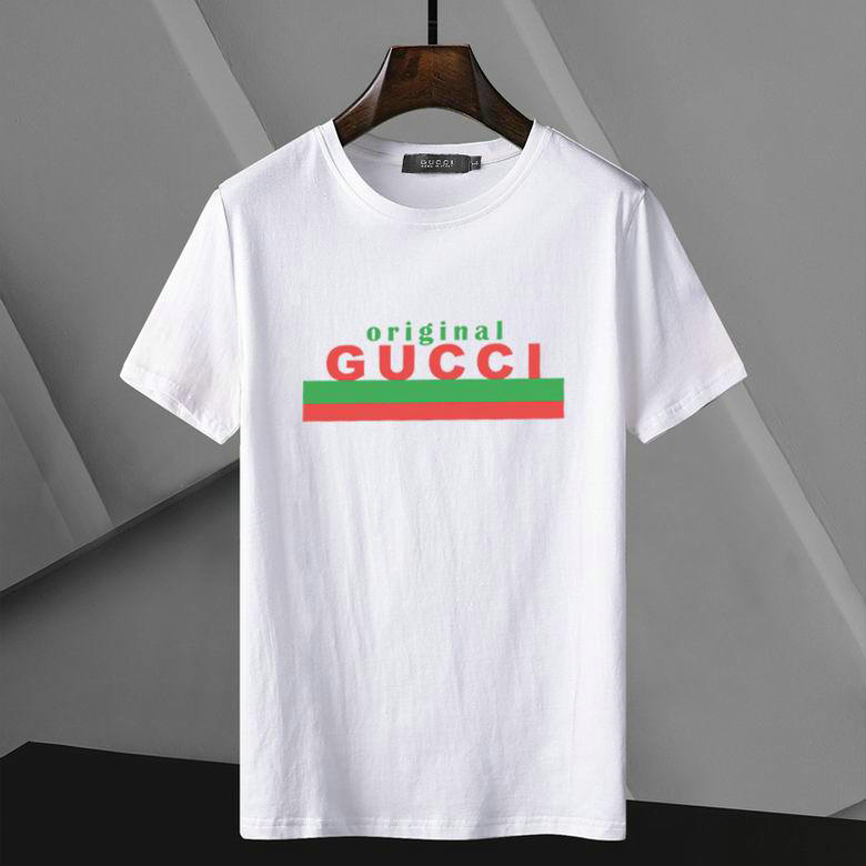 Wholesale Cheap G.ucci men Short Sleeve Replica T Shirts for Sale