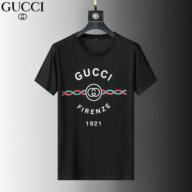 Wholesale Cheap G.ucci men Short Sleeve Replica T Shirts for Sale