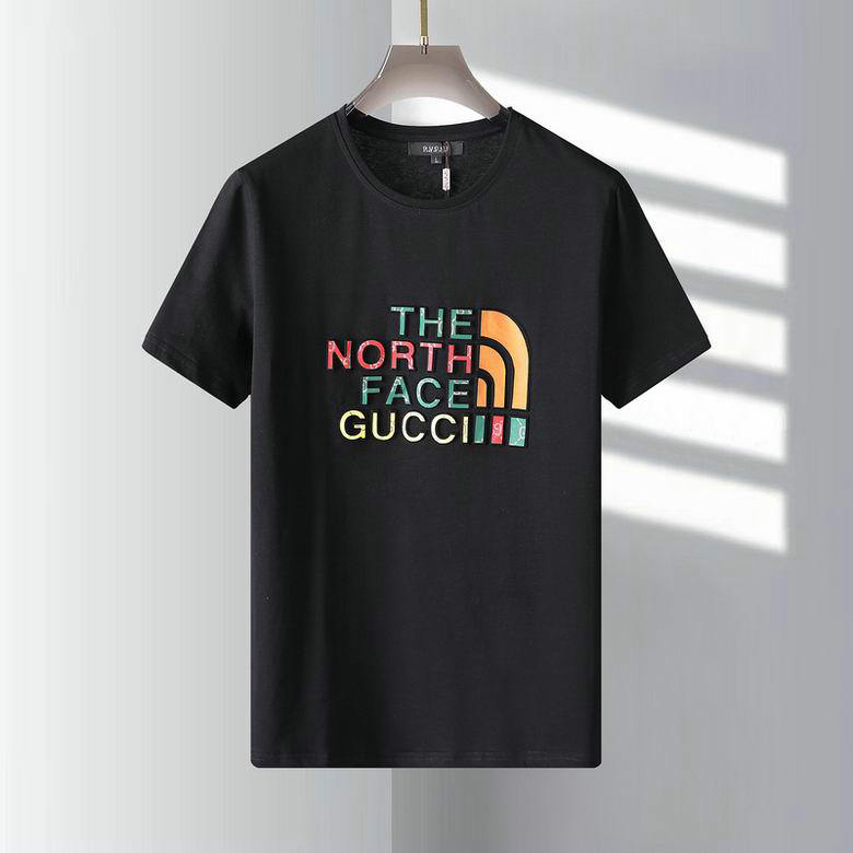 Wholesale Cheap G.ucci men Short Sleeve Replica T Shirts for Sale