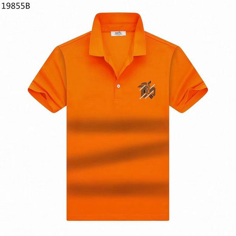 Wholesale Cheap Hermes Short Sleeve Lapel T Shirts for Sale