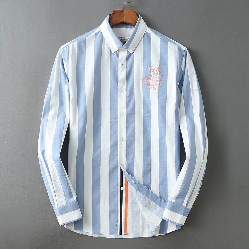 Wholesale Cheap H.ermes Long Sleeve Shirts for Sale