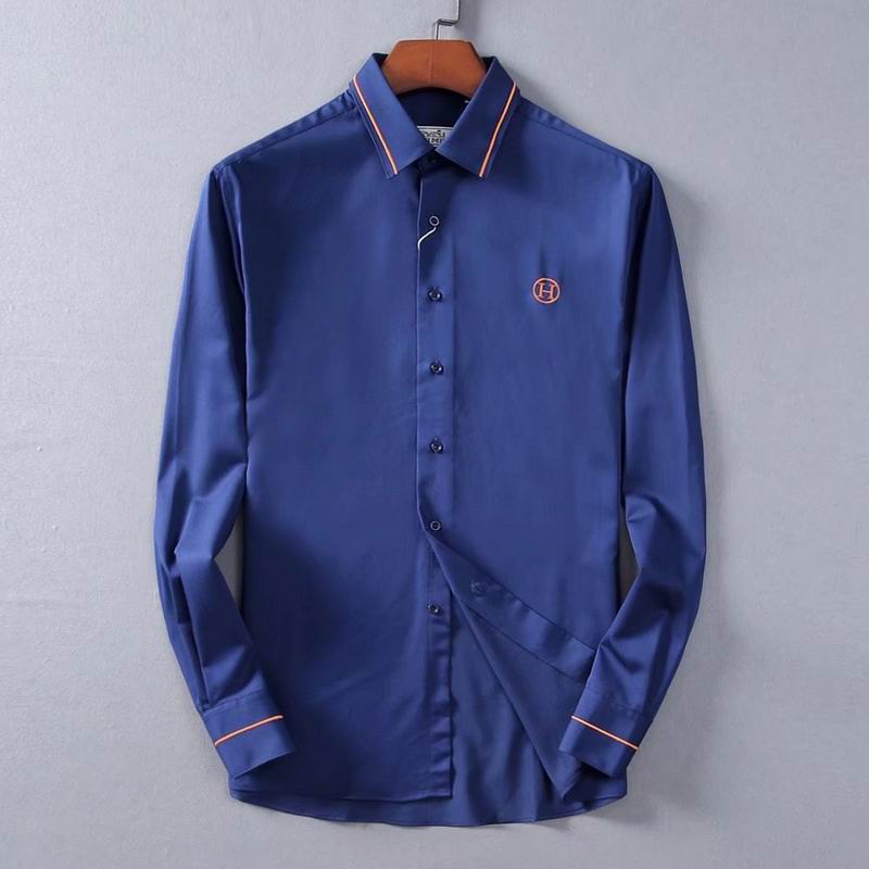 Wholesale Cheap H.ermes Long Sleeve Shirts for Sale