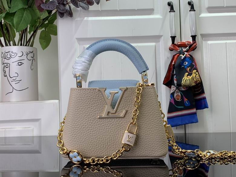 Wholesale Cheap Aaa Louis Vuitton Capucines MM Replica Designer Bags for Sale