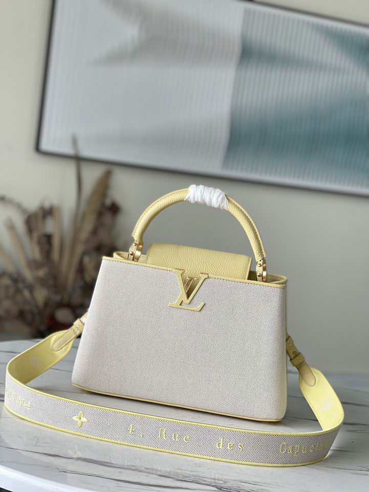 Wholesale Cheap Louis Vuitton replica Capucines Women Tote Shoulder bags for Sale