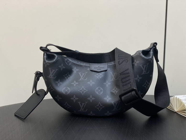 Wholesale Cheap Aaa Louis Vuitton Monogram Eclipse Canvas Hamac PM bags for sale