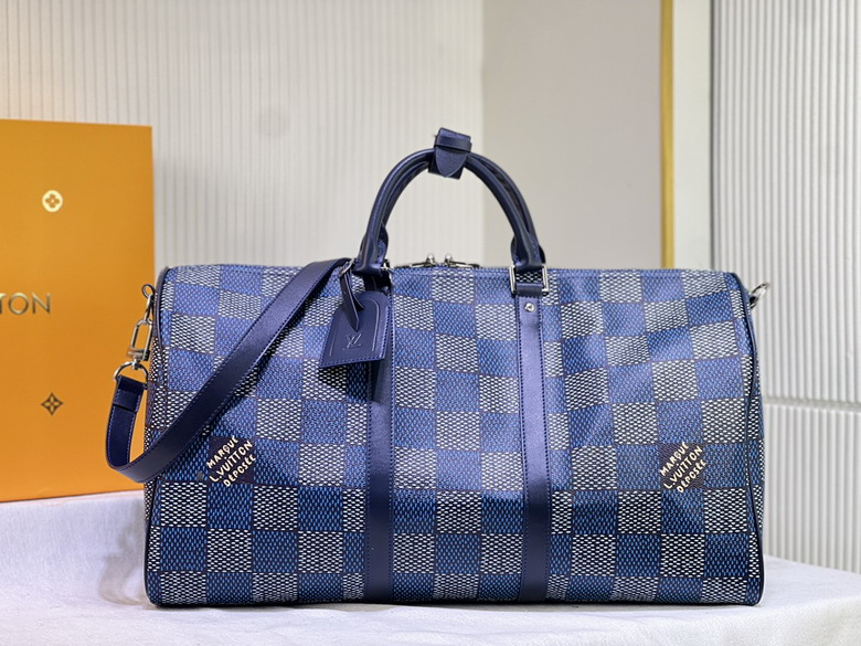 Wholesale Cheap AAA Louis Vuitton Keepall Bandoulière 50 Damier Travel Bags for Sale