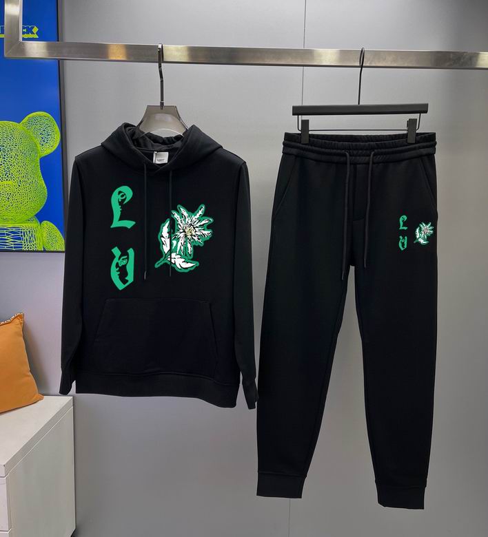 Wholesale Cheap Louis Vuitton Long Sleeve replica Tracksuits for Sale