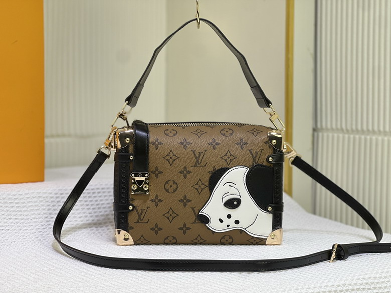 Wholesale Cheap Aaa Louis Vuitton Trail Messenger Side Trunk MM M47202 bags for sale