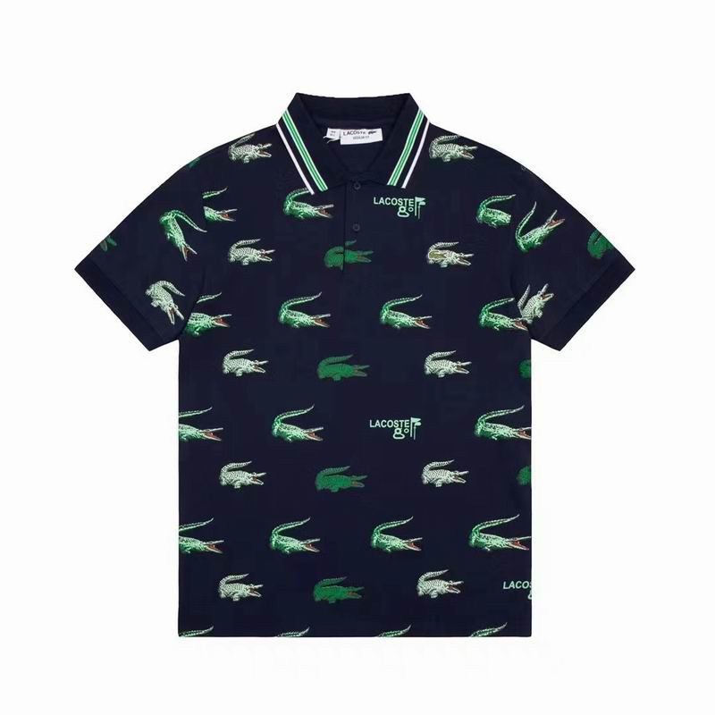 Wholesale Cheap Lacoste Short Sleeve Lapel T Shirts for Sale