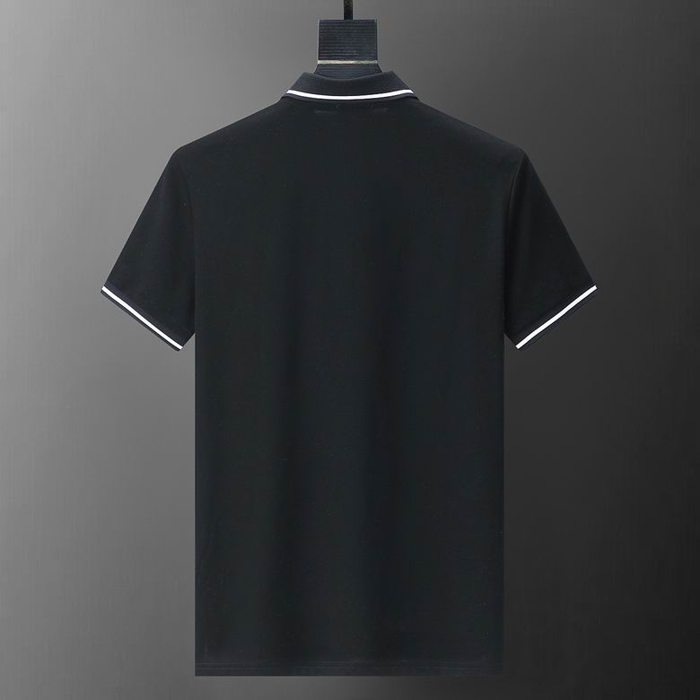 Wholesale Cheap M.oncler Short Sleeve Lapel T Shirts for Sale