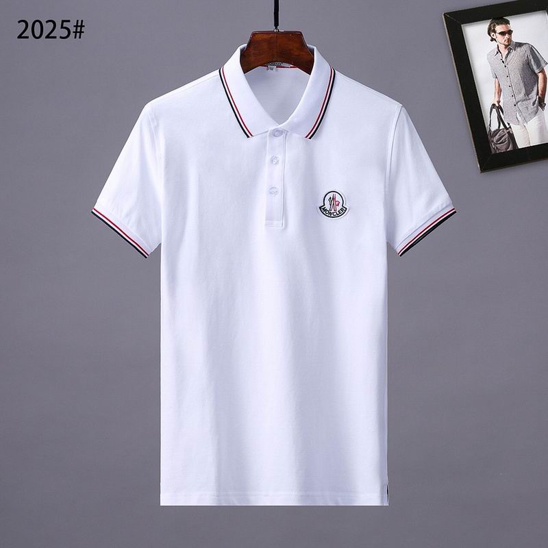 Wholesale Cheap M.oncler Short Sleeve Lapel T Shirts for Sale