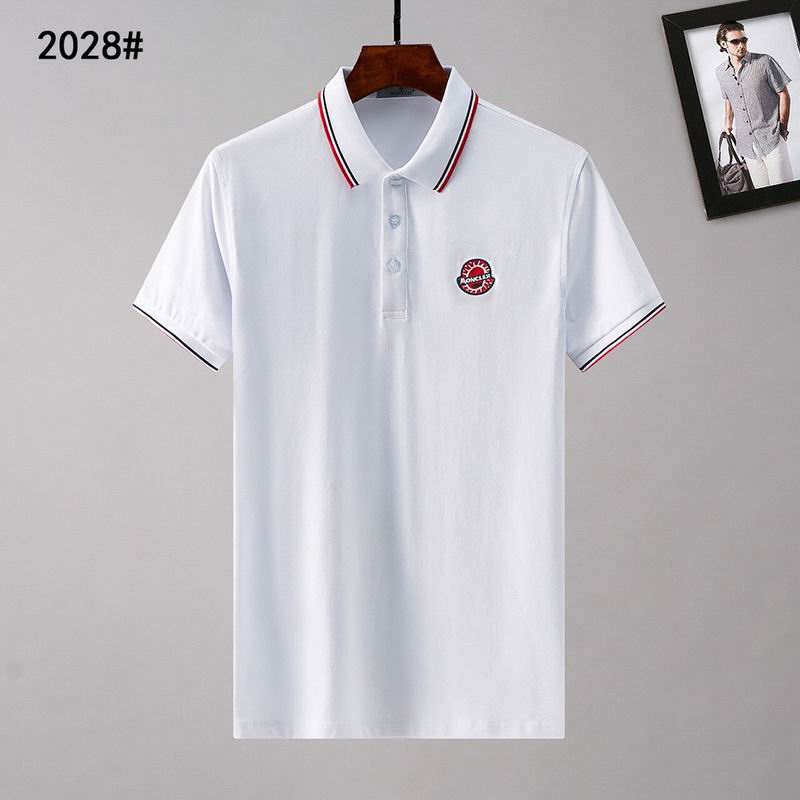 Wholesale Cheap M.oncler Short Sleeve Lapel T Shirts for Sale