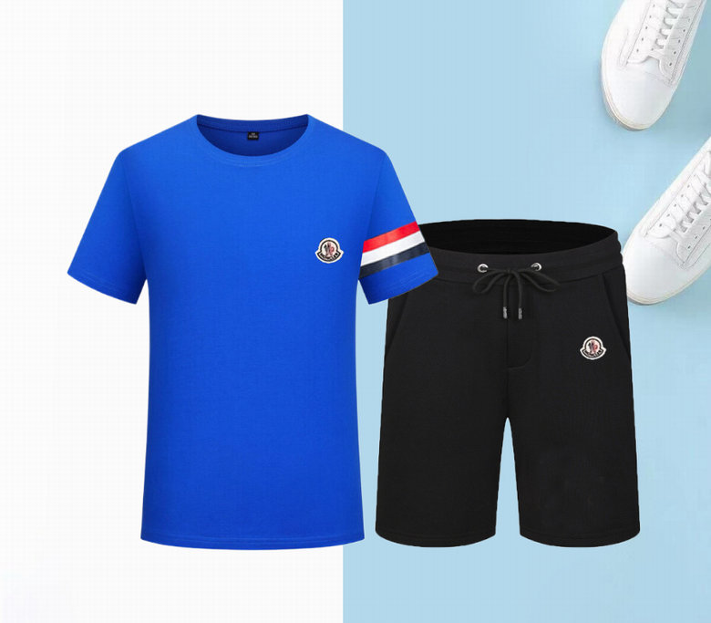 Wholesale Cheap M.oncler Short Sleeve Tracksuits for Sale