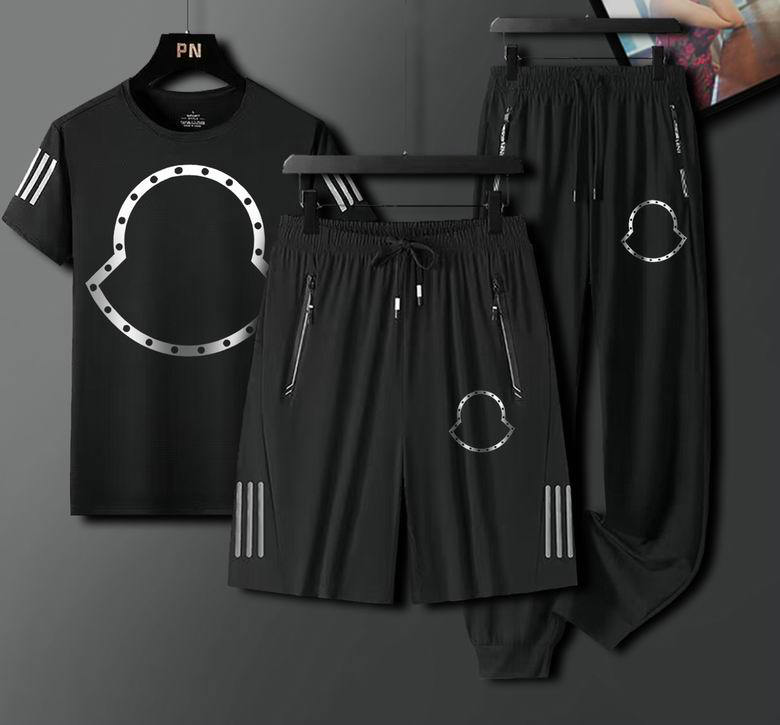 Wholesale Cheap M.oncler Short Sleeve Tracksuits for Sale